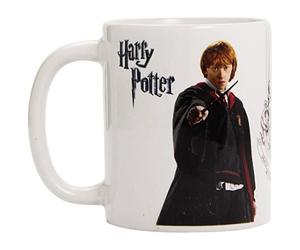 Pyramid International Harry Potter Ceramic Mug with Photograph of Ron Weasley and Hogwarts Crest in Presentation Box - Official Merchandise