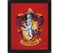 Pyramid International Harry Potter Colourful Crest Gryffindor 3D Effect Poster 20.5 x 25.5 cm