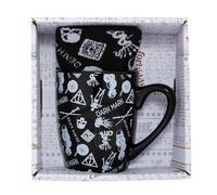 Pyramid International Harry Potter (Dark Arts) Female Mug & Cozy Sock Set - Unique Gift for Female Potterheads - Durable Ceramic Mug and Cozy Socks
