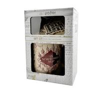 Pyramid International Harry Potter Marauders Map Gift Set with Ceramic Mug, Keyring and Coaster in Gift Box - Official Merchandise