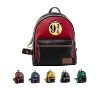 Pyramid International Harry Potter (Platform 9 3/4) Fashion Backpack - Luxury Faux Leather, Unique Lining, Matching Zipper Accessory, Inner & Outer Pockets, Sleek & Stylish