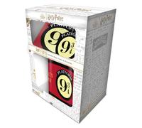 Pyramid International Harry Potter 'Platform 9 3/4' Gift Set - Includes 11oz/312ml Mug, Coaster & Keychain - Great for Collectors - One Size