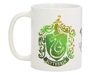 Pyramid International Harry Potter Slytherin and Hogwarts Crests Ceramic Mug in Presentation Box - Official Merchandise