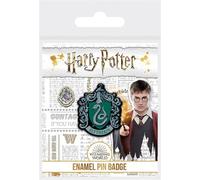 HARRY POTTER Slytherin Badge, Collectable Metal Enamel Pin - Official Merchandise