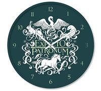 Pyramid International HARRY POTTER Wall Clock in Gift Box (Expecto Patronum Design) 25cm Diameter - Official Merchandise