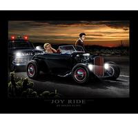 Pyramid International "Helen Flint Joy Ride Art Print, Multi-Colour, 60 x 80 x 1.3 cm