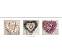 Pyramid International "Howard Shooter (Love Hearts) Slim Poster, Multi-Colour, 30 x 91.5 cm