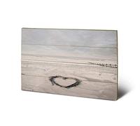 Pyramid International Ian Winstanley Love goes on Forever Wood Print, Multi-Colour, 40 x 59 cm