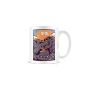 Pyramid International Ilustrata Mug (Kaiju Kiss Design) 11oz Ceramic Coffee Mug, Cups and Coffee Mugs for Men and Mugs for Women - Official Merchandise, Black
