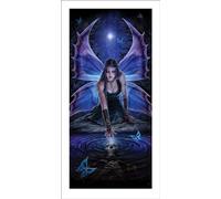 Pyramid International "Immortal Flight Anne Stokes Art Print, Multi-Colour, 50 x 100 x 1.3 cm