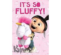 Pyramid International It's So Fluffy Maxi Poster, Wood, Multi-Colour, 61 x 91.5 cm
