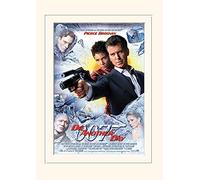Pyramid International James Bond Die Another Day One-Sheet Mounted Print Memorabilia, Multi-Colour, 30 x 40 x 1.3 cm
