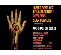 Pyramid International James Bond Goldfinger Hand, Small Canvas
