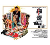 Pyramid International James Bond Live and Let Die Canvas Print, Multi-Colour, 40 x 50 cm