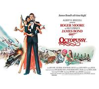 Pyramid International "James Bond Octopussy Canvas Print, Multi-Colour, 30 x 40 x 1.3 cm