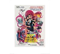 Pyramid International "James Bond Octopussy - Montage Paper Art Print, Multi-Colour, 60 x 80 x 1.3 cm