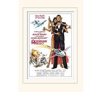 Pyramid International James Bond Octopussy One-Sheet Mounted Print Memorabilia, Multi-Colour, 30 x 40 x 1.3 cm