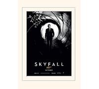 Pyramid International James Bond (Skyfall Teaser) -Mounted Print Memorabilia 30 x 40cm, Paper, Multicoloured, 30 x 40 x 1.3 cm