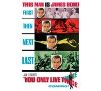 Pyramid International James Bond You Only Live Twice Teaser, Large Canvas