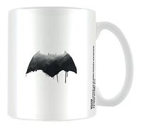 Pyramid International "Justice League Movie (Batman Logo Drip) Official Boxed Ceramic Coffee/Tea Mug, Multi-Colour, 11 oz/315 ml