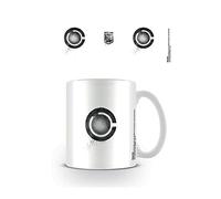 Pyramid International "Justice League Movie (Cyborg Logo Drip) Official Boxed Ceramic Coffee/Tea Mug, Multi-Colour, 11 oz/315 ml