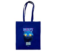 Pyramid International K-POP DEMON HUNTERS (DERPY) NAVY BLUE TOTE BAG - Reusable Eco-Friendly Tote Bag for Shopping, Work, or Everyday Use