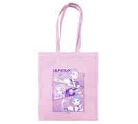 Pyramid International K-POP DEMON HUNTERS (HUNTRIX) LIGHT PINK TOTE BAG - Reusable Eco-Friendly Tote Bag for Shopping, Work, or Everyday Use