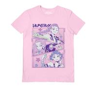 Pyramid International K-pop Demon Hunters (huntrix) Light Pink Unisex T-Shirt S | Official Netflix K-pop Demon Hunters Merchandise