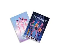 Pyramid International K-POP Demon Hunters Poster Set (2 Designs) Rumi, Mira, Zoey - Huntr/x & Floating | 61 × 91.5 cm Each | Neon Vibes for K-Pop Fans, Anime Room & Gallery Wall