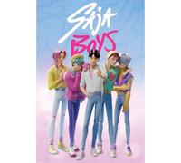 Pyramid International K-POP DEMON HUNTERS (SAJA BOYS) MAXI POSTER 91.5cm x 61cm Maxi Poster - Unframed K-Pop Wall Art Poster for Home, Bedroom, or Studio