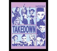 Pyramid International K-POP DEMON HUNTERS (TAKEDOWN) COLLECTOR PRINT 30cm x 40cm Framed Collector Print, Official Licensed K-Pop Wall Art Poster, Ready to Hang, One Size