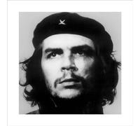 Pyramid International "Korda Portrait Che Guevara Art Print, Multi-Colour, 40 x 40 x 1.3 cm