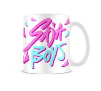 Pyramid International 11oz Ceramic Mug - Kpop Demon Hunters Saja Boys Heart Sketch, Microwave Safe
