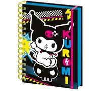 Pyramid International Kuromi (Punk Vibes) A5 Wiro Notebook - Bold, Fun Design Reflecting Kuromi’s Unique Style, Great for Fans