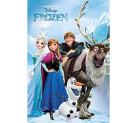 Pyramid International "Lakeside Frozen Maxi Poster, Multi-Colour, 61 x 91.5 x 1.3 cm