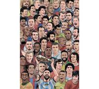 Pyramid International Legends Football's Greatest Players Poster