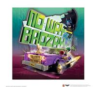Pyramid International LEGOÂ Batman (No Way Brozay) -Art Print 40 x 40cm, Paper, Multicoloured, 40 x 40 x 1.3 cm