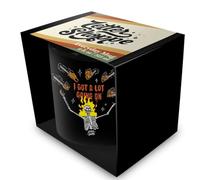 Pyramid International Letter Shoppe (I Got A Lot Going On) Black 11Oz Mug - 10Oz / 315Ml Ceramic Mug - One Size