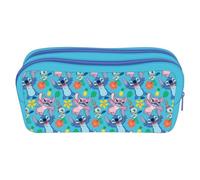 Pyramid International Lilo & Stitch Core Double Zip Pencil Case, Officially Licensed Disney Product, One Size