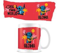 Pyramid International Lilo & Stitch (Planetary) White Mug - 10Oz / 315Ml Ceramic Mug - One Size