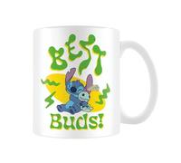 Pyramid International Lilo & Stitch (Stitch & Scrump) White Mug - 10Oz / 315Ml Ceramic Mug - One Size