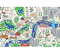 Pyramid International London Maxi Poster, Wood, Multi-Colour, 91.5x61x0.02 cm