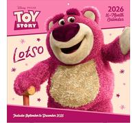 Pyramid International LOTSO 2026 Square Wall Calendar - Official 16-Month Toy Story Calendar Featuring the Lovable Villain Bear - Disney Pixar Gift for Fans & Collectors