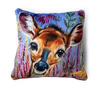 Pyramid International Louise Brown 'Innocence' 40x40 Cushion - Delicate and Charming Decorative Accent - One Size