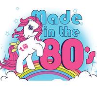 Pyramid International Made in The 80s 60 x 80cm Canvas Print, Cotton Blend, Multi-Colour, 60 x 80 x 3.2 cm