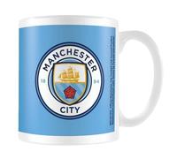 Pyramid International Manchester City (Club Crest) White Mug - 10Oz / 315Ml Ceramic Mug - One Size