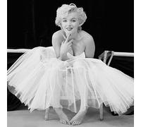 Pyramid International "Marilyn Monroe Ballerina Canvas Print, Multi-Colour, 1.80 x 85.00 x 85.00 cm