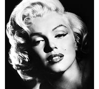 Pyramid International "Marilyn Monroe Glamour Canvas Print, Multi-Colour, 1.80 x 85.00 x 85.00 cm