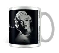 Pyramid International Marilyn Monroe Mug (Noir Portrait Design) 11oz Ceramic Coffee Mug, Cups and Coffee Mugs for Women and Men - Official Merchandise