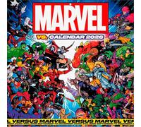 Pyramid International MARVEL 2026 Square Wall Calendar - Official 16-Month Superhero Calendar Featuring Avengers, Spider-Man & More - Gift for Marvel Fans & Comic Book Collectors
